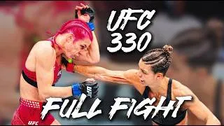 Thumbnail: Mackenzie Dern vs. Gillian Robertson FULL FIGHT HIGHLIGHTS UFC 330 | Women's Strawweight Title