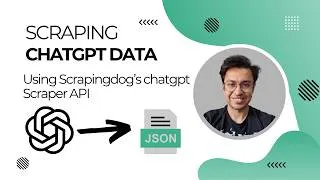 Thumbnail: How to Scrape ChatGPT Responses Using Python  & Scrapingdog
