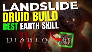 Thumbnail: This Druid EARTH Build Clears Pit 130+ in Diablo 4 Season 14!