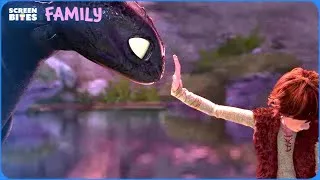 Thumbnail: Hiccup and Toothless Forge Their Bond | How To Train Your Dragon (2010) | Screen Bites Family