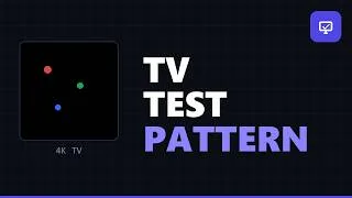 Thumbnail: TV Dead Pixel & Test Pattern (4K, Fullscreen)