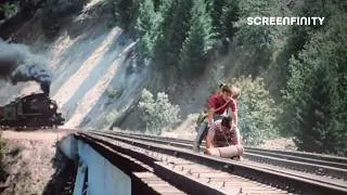 Thumbnail: They Nearly Get Hit By A Train | Stand By Me (1986) | Screenfinity