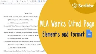 Thumbnail: MLA Works Cited: References and Formatting | Scribbr 🎓