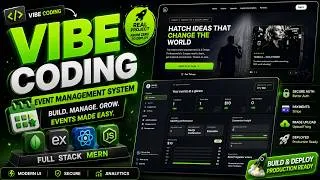 Thumbnail: Stop Coding Slowly: Build a Production MERN SaaS with Vibe Coding