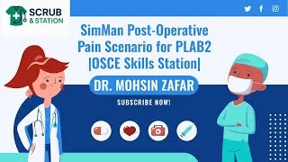 Thumbnail: SimMan Post-operative Pain Scenario for PLAB2 | OSCE Skills Station