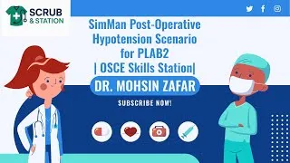 Thumbnail: SimMan Post-operative Hypotension Scenario for PLAB2 | OSCE Skills Station