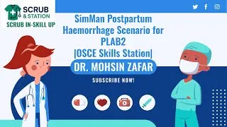 Thumbnail: SimMan Postpartum Haemorrhage Scenario for PLAB2  | OSCE Skills Station