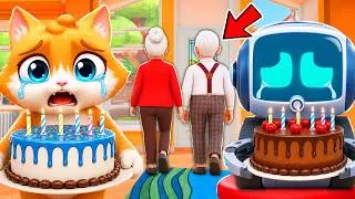 Thumbnail: Nodody Came to our BIRTHDAYS! (I Am Cat VR)