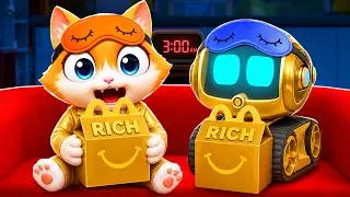 Thumbnail: We ORDERED RICH Happy Meals At 3AM! (I Am Cat VR)