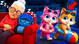 Thumbnail: Cat & Girlfriend Went On SECRET VACATION! (I Am Cat VR)