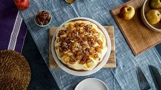 Thumbnail: Vegan Apple Cake with Cinnamon Buttercream | A Healthy Plant-Based Baking Alternative