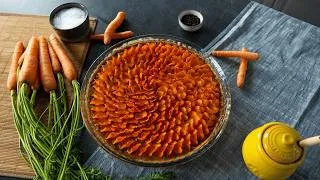 Thumbnail: Make This Stunning Carrot & Feta Quiche For A Delicious Vegetarian Brunch or Dinner