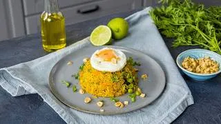 Thumbnail: Nasi Goreng | Easy Vegetarian Indonesian Fried Rice Ready In 30 Minutes