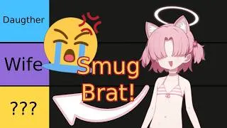Thumbnail: Wife or Daughter Tier List but Blue Archive Mobs