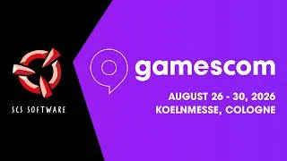 Thumbnail: Meet us at Gamescom 2026!