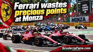 Thumbnail: Ferrari’s Monza nightmare: Charles Leclerc crashes as Lewis Hamilton fights to P6