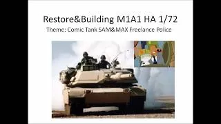 Thumbnail: M1 A1 Abrams Modell 1/72 Revell Theme: SAM & MAX Freelance Police