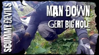 Thumbnail: Montesa 4Ride Ejects Rider Down Big Hole - Devon Greenlaning