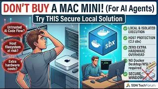 Thumbnail: How to Securely Run AI Agents Locally with Docker Sandboxes