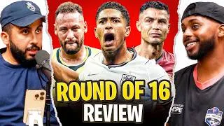Thumbnail: Argentina's LATE DRAMA, Ronaldo & Neymar KNOCKED OUT & Bellingham's MASTERCLASS Performance!