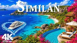 Thumbnail: Similan Islands 4K Cinematic Views | Thailand Paradise, Clear Sea & Tropical House Vibes