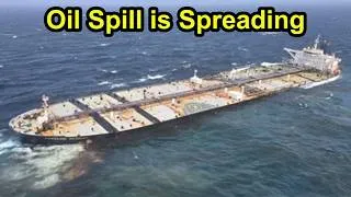 Thumbnail: Oil Spill from Shadow Fleet Tanker Spreading Off Oman.