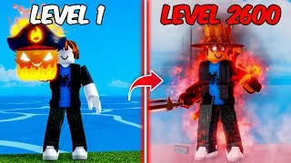 Thumbnail: Blox Fruits Noob to Pro With all Flame Items to obtained Fully Human v4 and Level 2600