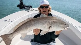 Thumbnail: The BIGGEST REDFISH I have ever caught...