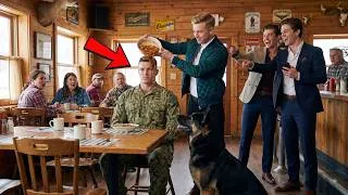 Thumbnail: Rich Kids Poured Hot Food on a Quiet Man and His German Shepherd — Not Knowing He Was a Navy SEAL