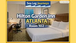 Thumbnail: Hilton Garden Inn Room 102 Atlanta/ Alpharetta is Comfortable!