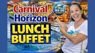 Thumbnail: Look What's on the Lunch Buffet on Carnival Horizon!