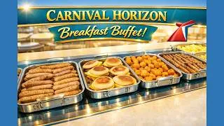 Thumbnail: Carnival Horizon Breakfast Buffet Surprises!