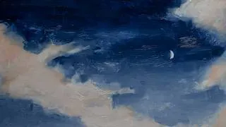 Thumbnail: Impressionistic Moonlit Sky | Alla Prima Oil Painting Tutorial