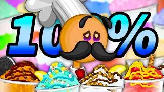Thumbnail: I 100%'d Papa's Freezeria. It was TOUGH.