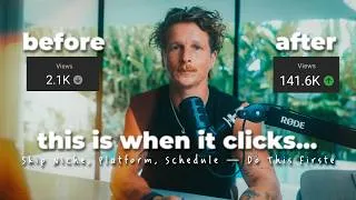 Thumbnail: You've been lied to about building a content creator business... here's the real system.