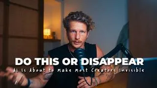 Thumbnail: Creators  Like You & I Have a Big AI Problem (you have one more chance to fix it)