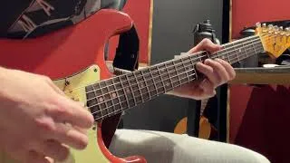 Thumbnail: Messing around on a 1963 Fiesta Red Stratocaster
