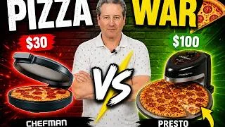 Thumbnail: $30 vs $100 Pizza Cooker Showdown 🍕 Which One Actually Wins?! #PizzaShowdown #KitchenGadgets