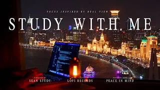 Thumbnail: 2-Hour Study with Me / Shanghai · Bund After Dark / Pomodoro 50-10 / Relaxing Lo-Fi / Day 175