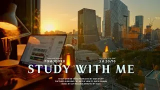 Thumbnail: 2-Hour Study with Me / Beijing · Sunrise / Pomodoro 50-10 / Relaxing Lo-Fi / Day 171