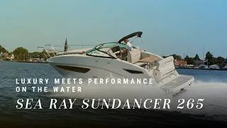 Thumbnail: Sea Ray Sundancer 265 - Luxury Meets Performance on the Water