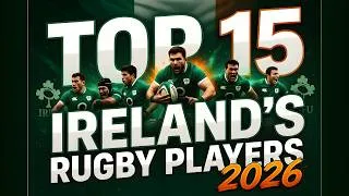 Thumbnail: IRELAND'S TOP 15  RUGBY PLAYERS 2026