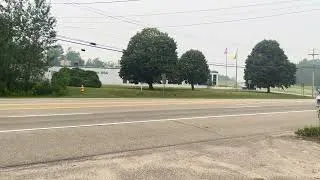 Thumbnail: Smoke from Wildfires hundreds of Miles away, coming across the great Great Lakes, July 16th 2026...