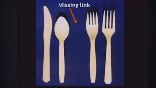 Thumbnail: Kent Hovind Describes Fork Evolution!!! 🍴