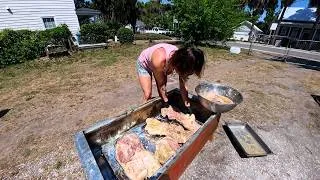Thumbnail: Bait Shop Girl Cooks Pork For Cuban Sandwiches!
