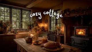 Thumbnail: Rustic Cottage Fireplace Ambience | Crackling Fire & Calm Kitchen Sounds