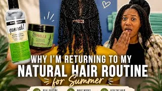 Thumbnail: Why I Can’t Be a Straight Natural Anymore | Going Back to What My Hair Loves