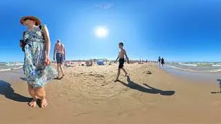 Thumbnail: 🎈 Fiesta on Sand! 360° Day Out on Crowded Catalonia Beach | People & Passion (2025)