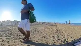 Thumbnail: 👒 Beach Carnival! 360° Walk Through Seaside Chaos | Heat, Energy, Joy (2025)