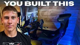 Thumbnail: My Viewers Built My DREAM Sim Racing Rig.